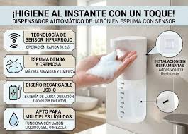 Dispensador de Jabón Automático con Sensor Inteligente