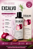 EXCALVO SHAMPOO – ROMERO, CEBOLLA ROJA Y CANELA - NOSA