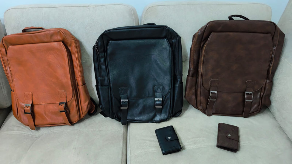 SET DE CUERO PREMIUM