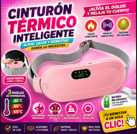 Cinturón Térmico Inteligente - beneficios